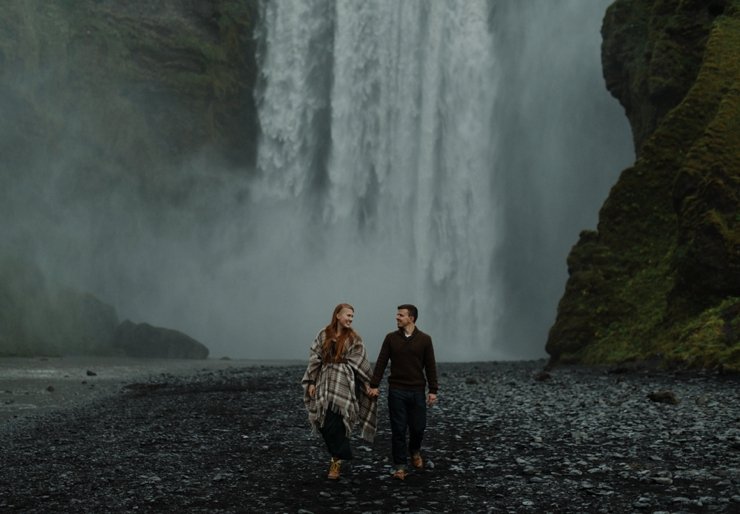 Vik and Skogafoss – Iceland photographer // Heiðdís & Styrmir