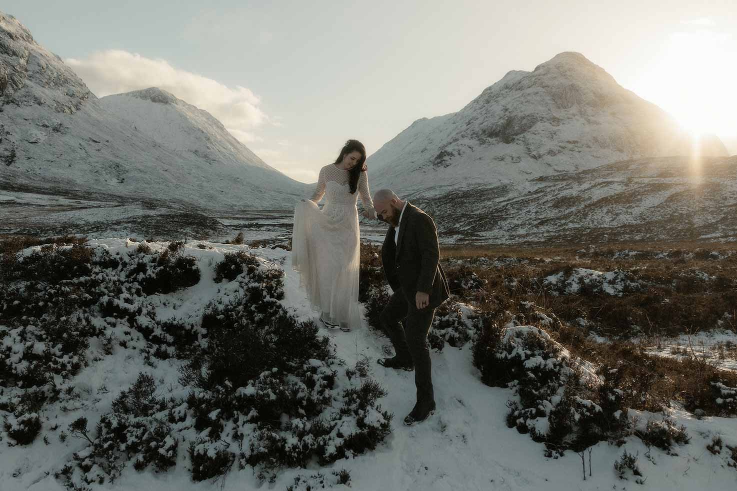 eloping in winter in scotland