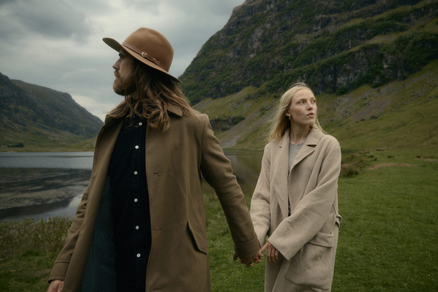 couple portrait shoot glencoe
