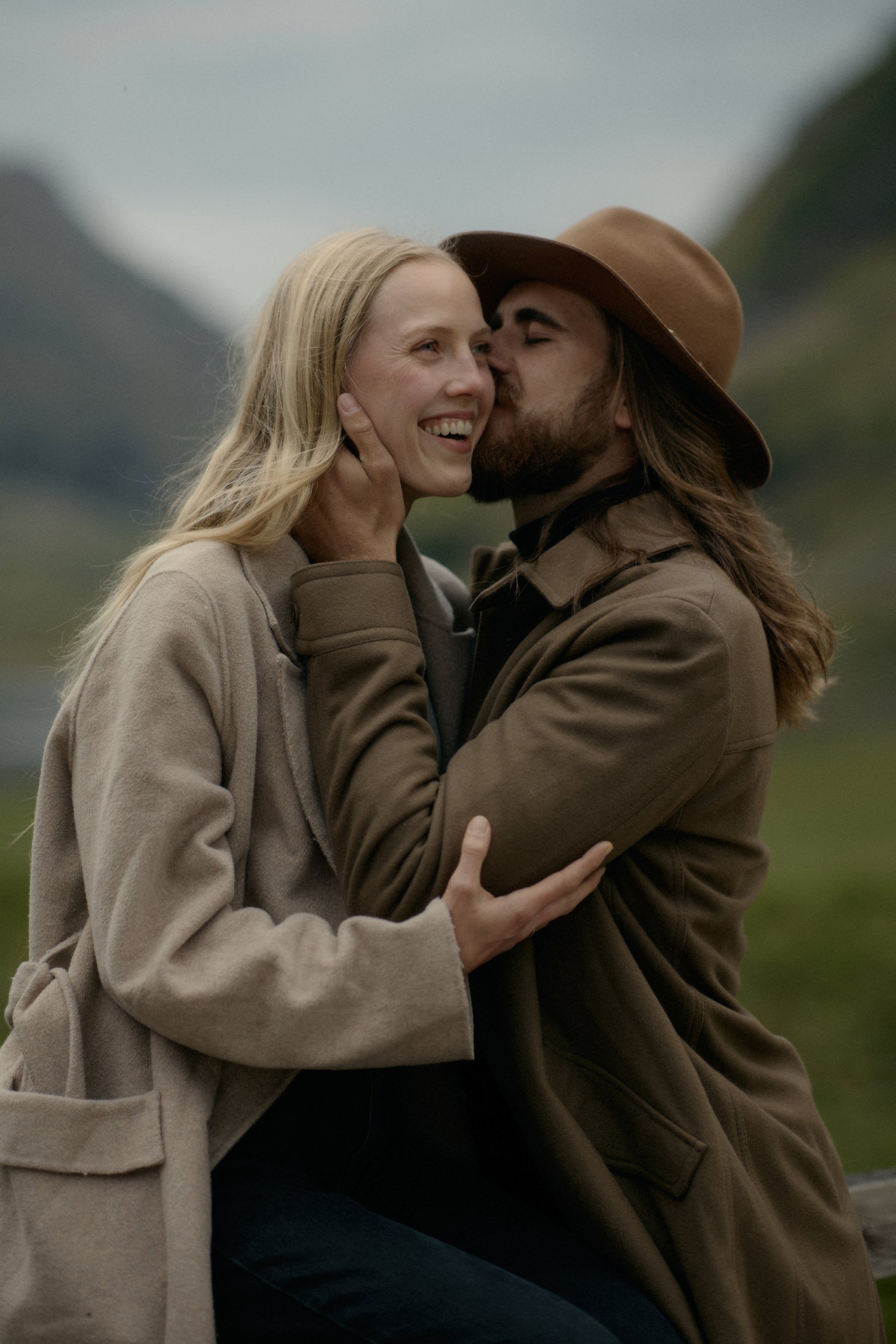 couple portrait shoot glencoe