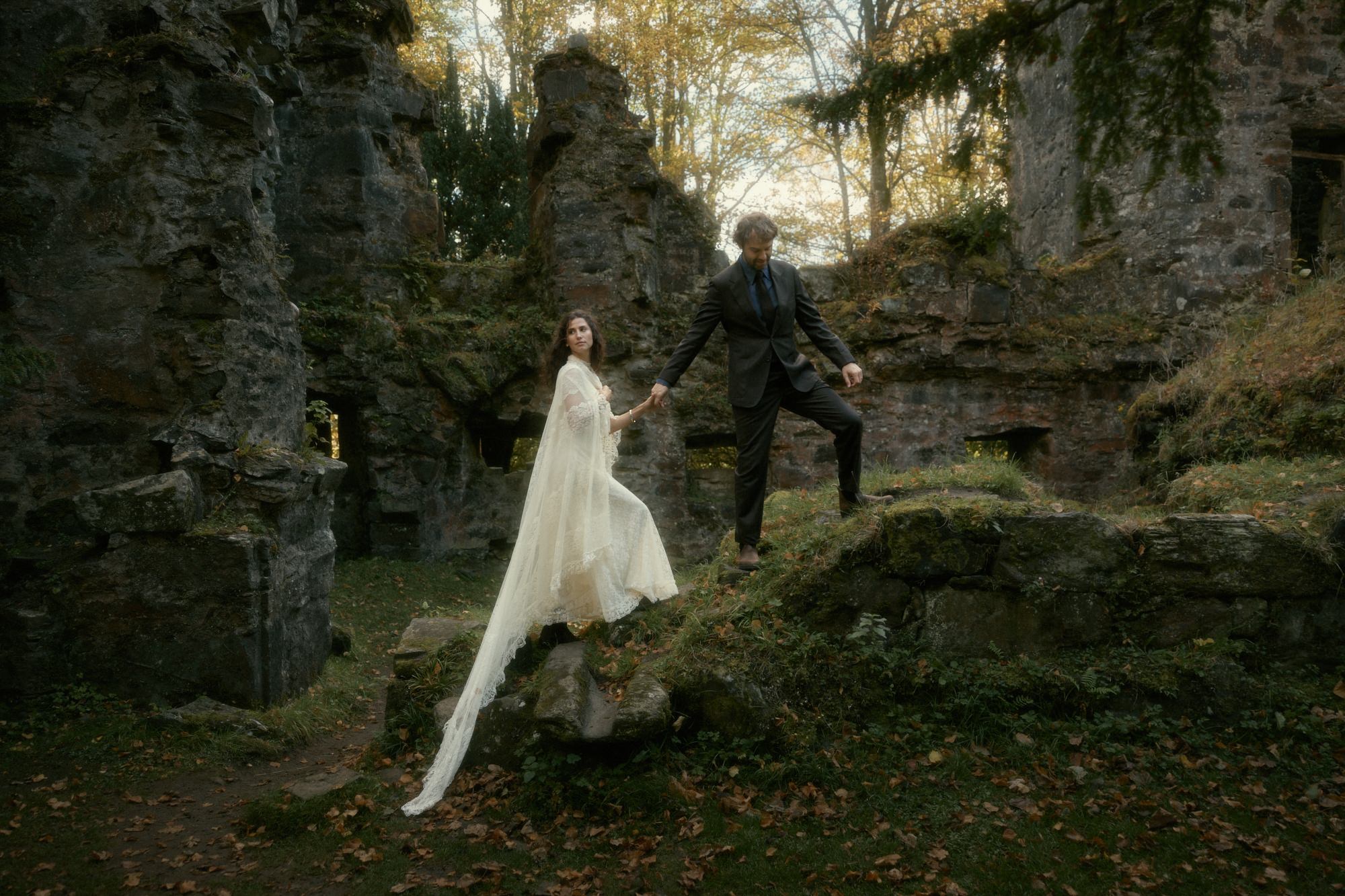 finlarig castle elopement photrographer